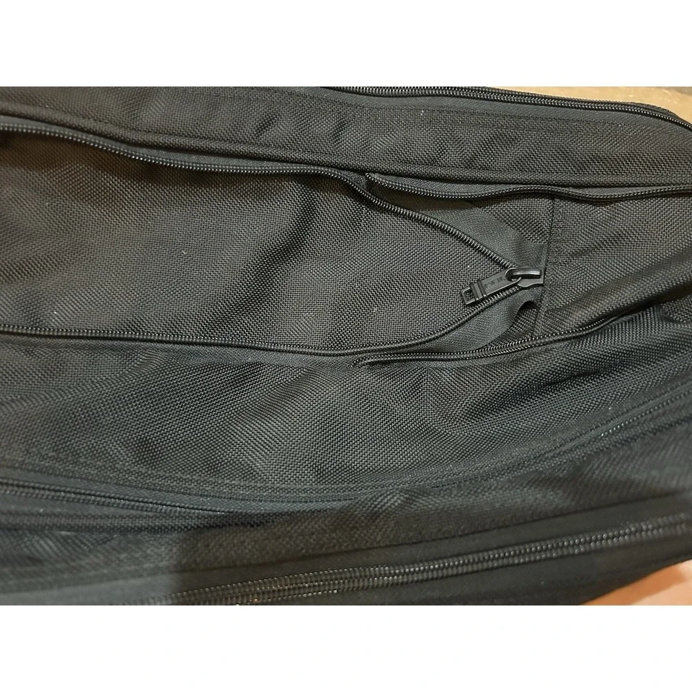 Vintage Tumi USA Black Ballistic Nylon Luggage Carry on Garment Bag 21